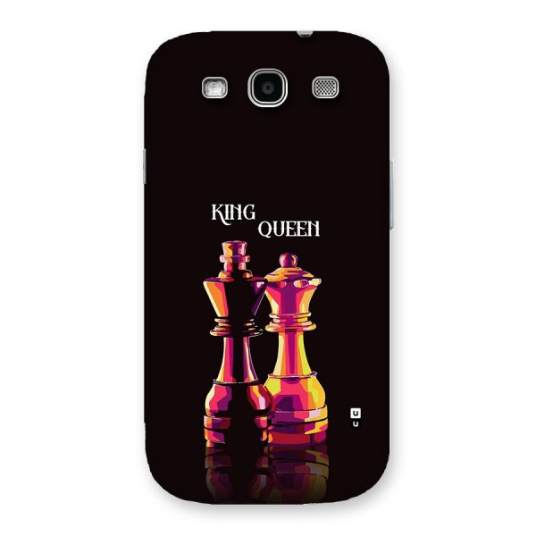 King Queen Back Case for Galaxy S3