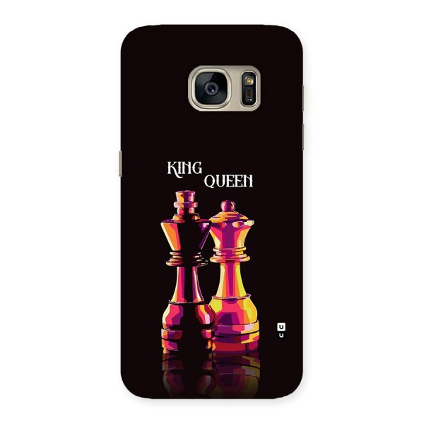 King Queen Back Case for Galaxy S7