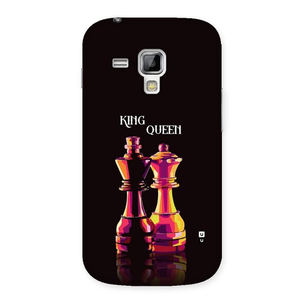 King Queen Back Case for Galaxy S Duos