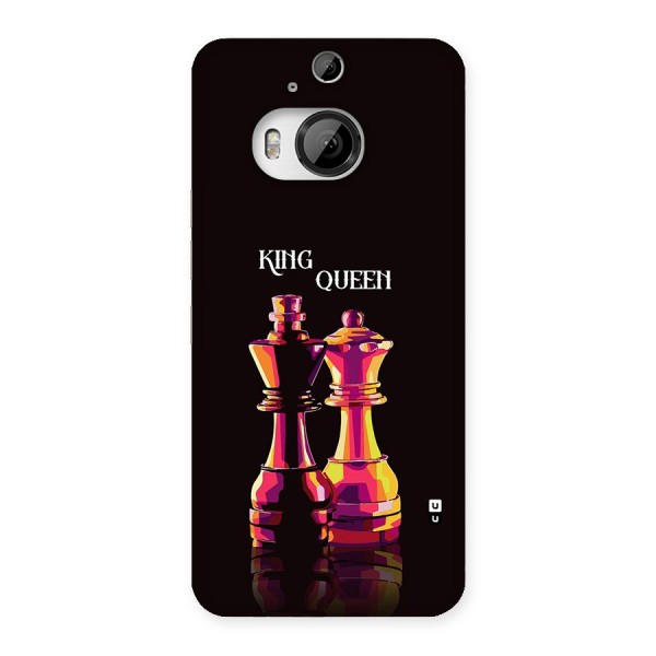 King Queen Back Case for HTC One M9 Plus