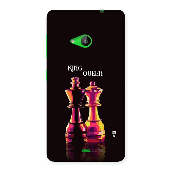 King Queen Back Case for Lumia 535