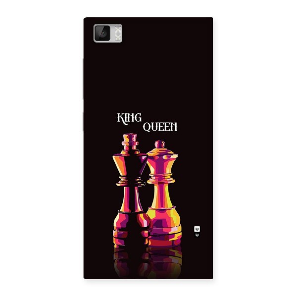 King Queen Back Case for Mi3