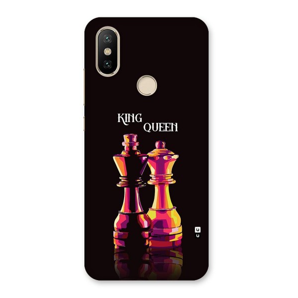 King Queen Back Case for Mi A2