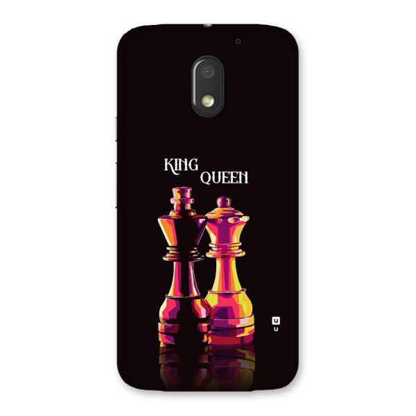 King Queen Back Case for Moto E3 Power