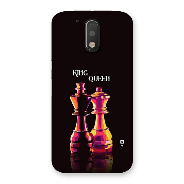 King Queen Back Case for Moto G4