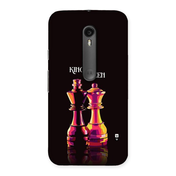 King Queen Back Case for Moto G Turbo