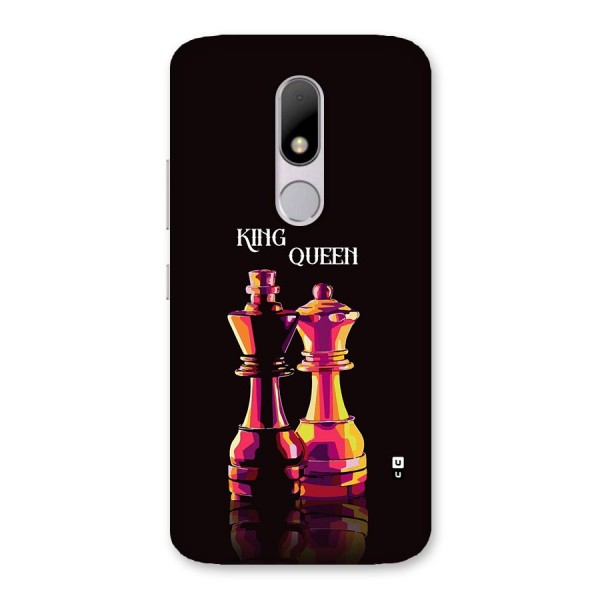 King Queen Back Case for Moto M