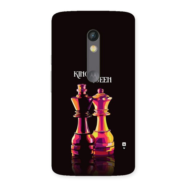 King Queen Back Case for Moto X Play