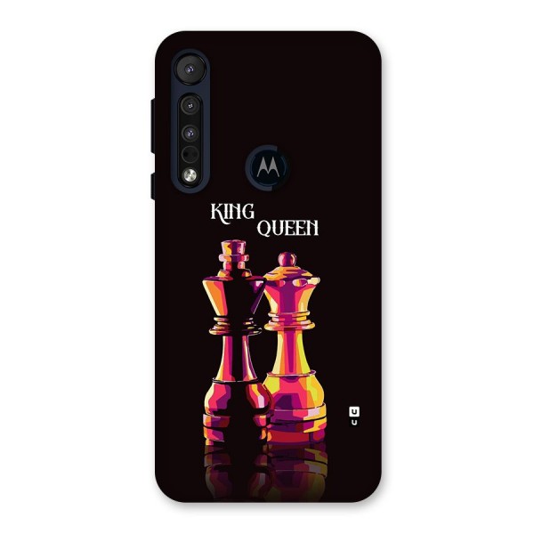 King Queen Back Case for Motorola One Macro