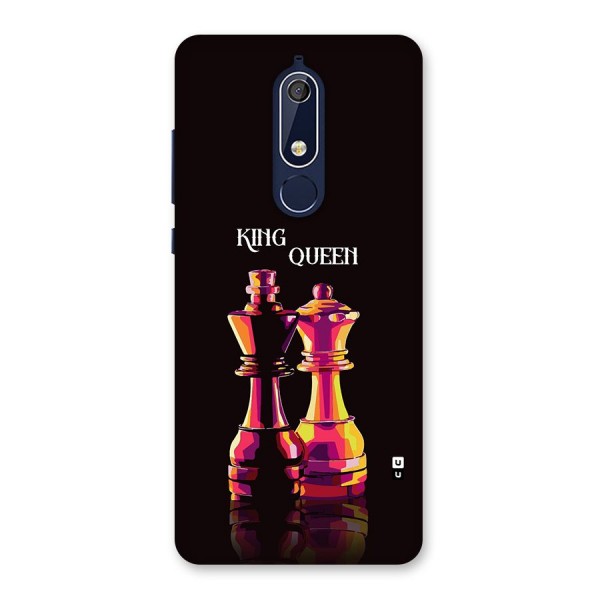 King Queen Back Case for Nokia 5.1