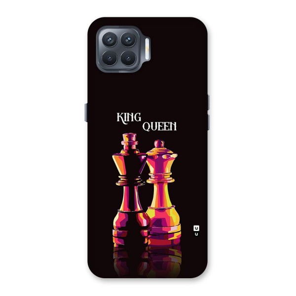 King Queen Back Case for Oppo F17 Pro