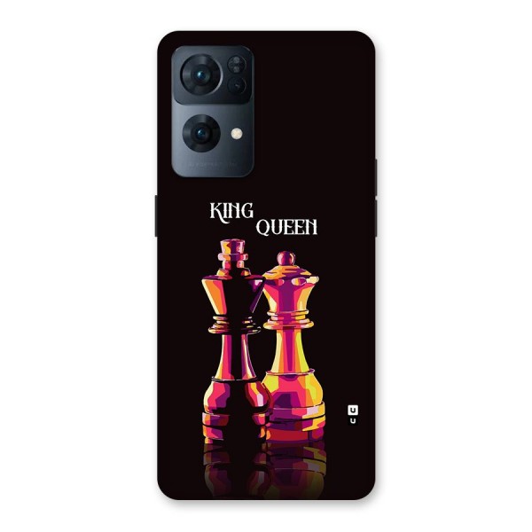 King Queen Back Case for Oppo Reno7 Pro 5G