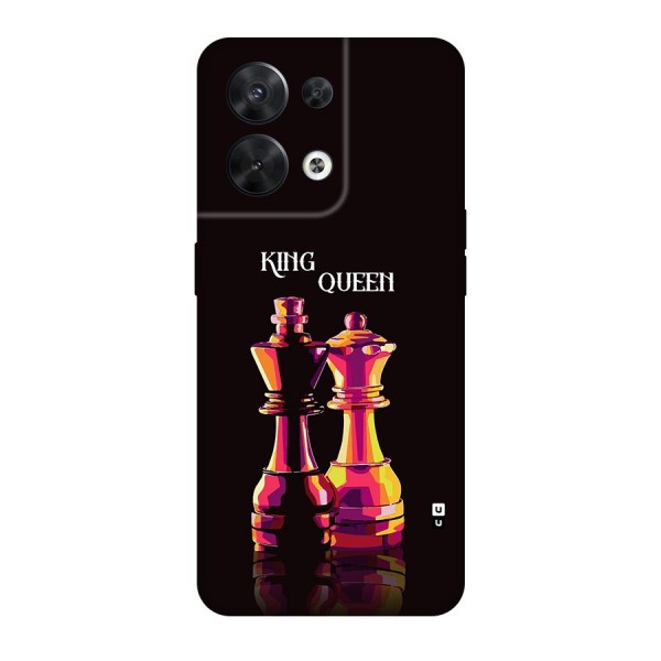 King Queen Back Case for Oppo Reno8 5G