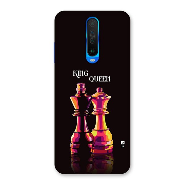 King Queen Back Case for Poco X2