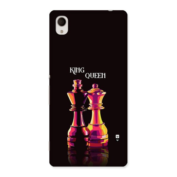 King Queen Back Case for Xperia M4