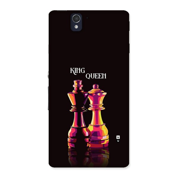 King Queen Back Case for Xperia Z