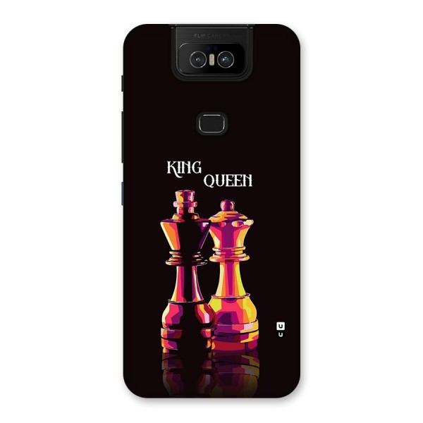 King Queen Back Case for Zenfone 6z