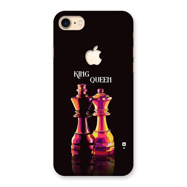 King Queen Back Case for iPhone 7 Apple Cut