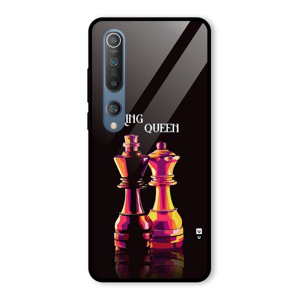 King Queen Glass Back Case for Mi 10