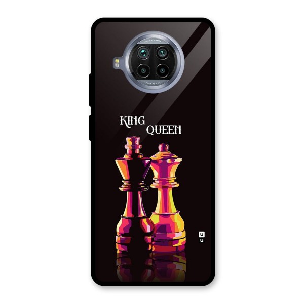 King Queen Glass Back Case for Mi 10i