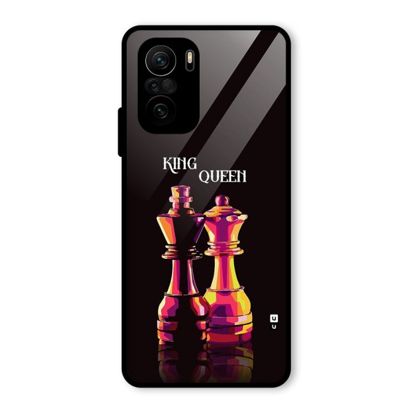 King Queen Glass Back Case for Mi 11X Pro