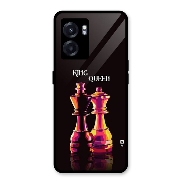 King Queen Glass Back Case for Oppo K10 (5G)