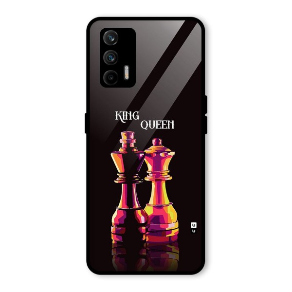 King Queen Glass Back Case for Realme GT 5G