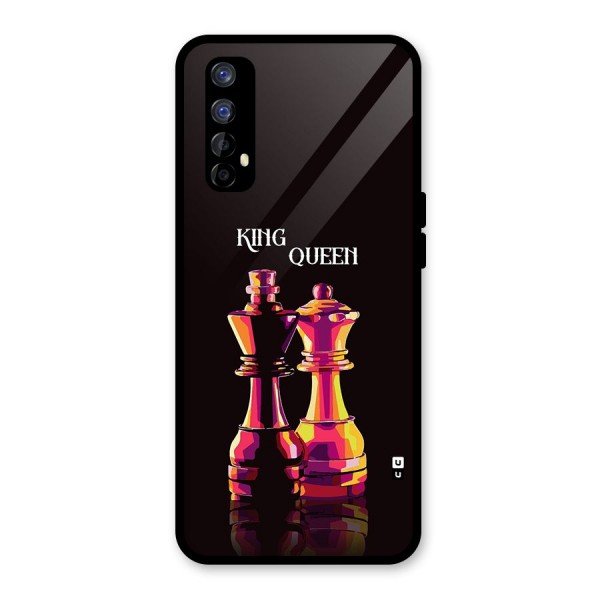 King Queen Glass Back Case for Realme Narzo 20 Pro