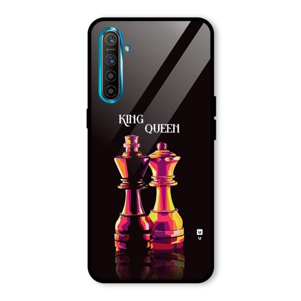 King Queen Glass Back Case for Realme X2