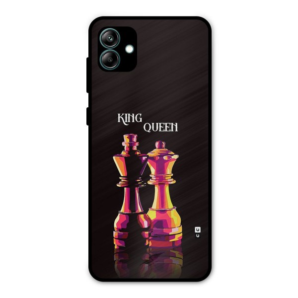 King Queen Metal Back Case for Galaxy A04