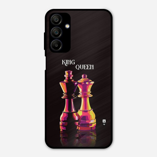 King Queen Metal Back Case for Galaxy A15 5G