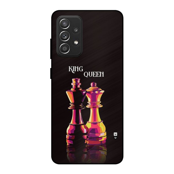 King Queen Metal Back Case for Galaxy A52