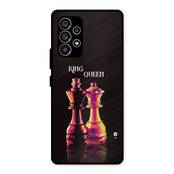 King Queen Metal Back Case for Galaxy A53 5G