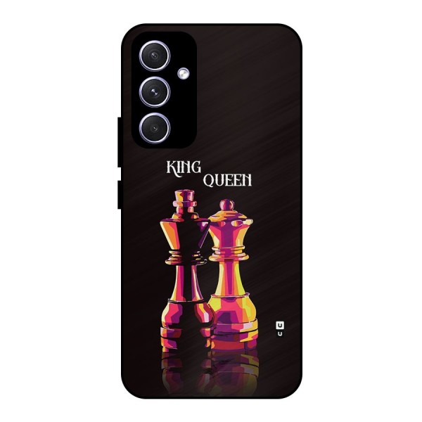 King Queen Metal Back Case for Galaxy A54