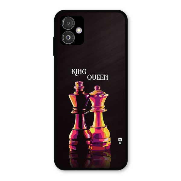 King Queen Metal Back Case for Galaxy F14