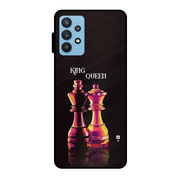 King Queen Metal Back Case for Galaxy M32 5G