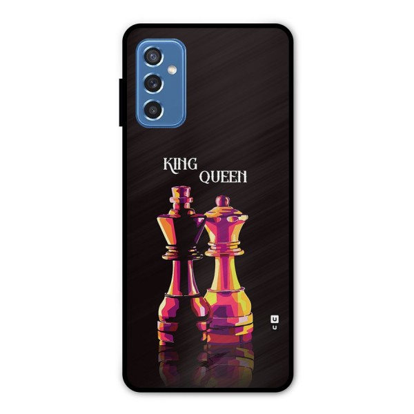 King Queen Metal Back Case for Galaxy M52 5G