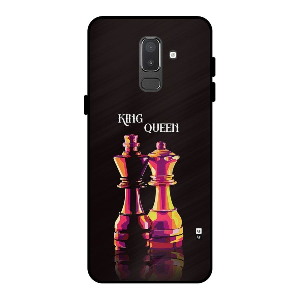 King Queen Metal Back Case for Galaxy On8 (2018)