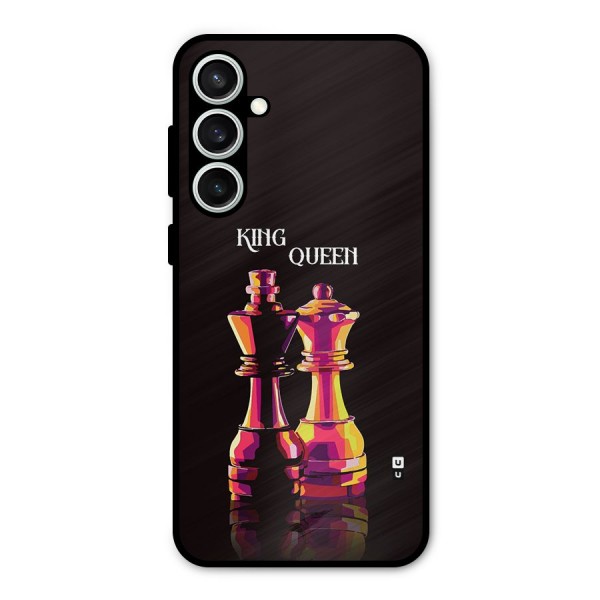 King Queen Metal Back Case for Galaxy S23 FE