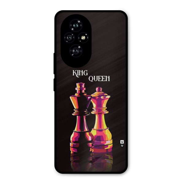 King Queen Metal Back Case for Honor 200