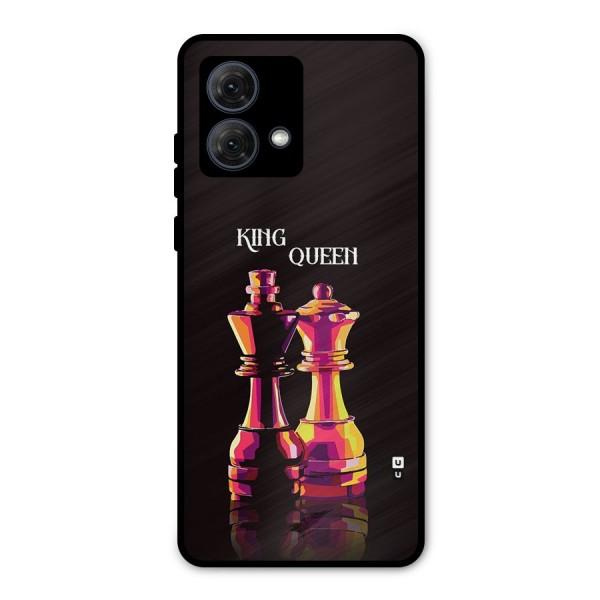 King Queen Metal Back Case for Moto G84