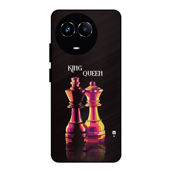 King Queen Metal Back Case for Realme 11 5G