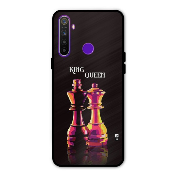 King Queen Metal Back Case for Realme 5