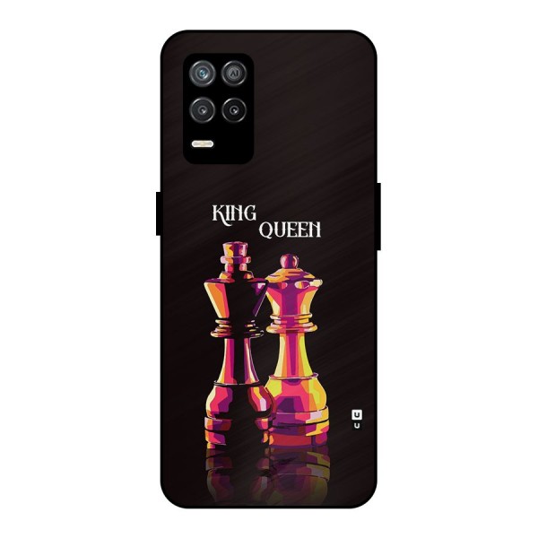 King Queen Metal Back Case for Realme 8 5G