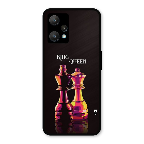 King Queen Metal Back Case for Realme 9