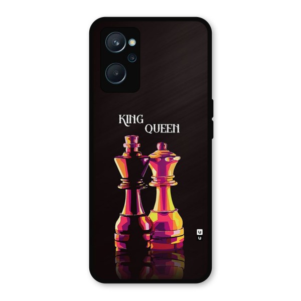 King Queen Metal Back Case for Realme 9i