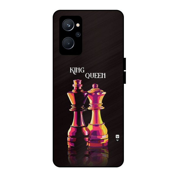 King Queen Metal Back Case for Realme 9i 5G