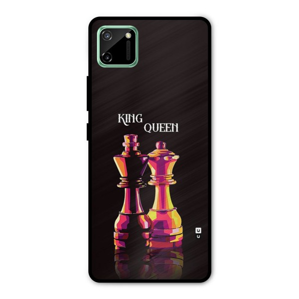 King Queen Metal Back Case for Realme C11