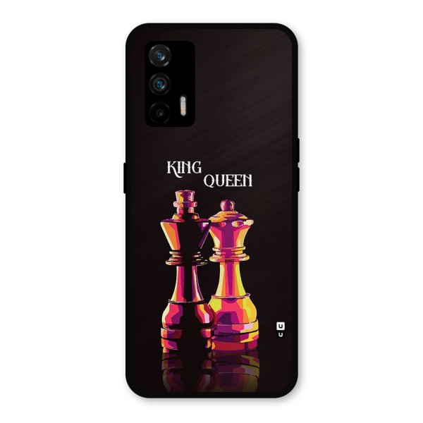 King Queen Metal Back Case for Realme GT 5G