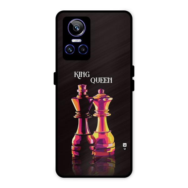 King Queen Metal Back Case for Realme GT Neo 3